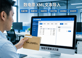 数电票--XML文件--快速导入-批量开票-解决方案