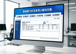 数电票--TXT文本导入--批量开票--解决方案